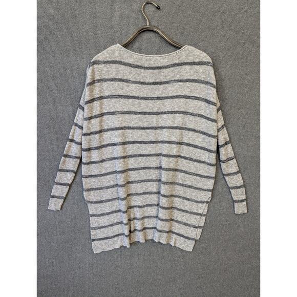 Free People Sweater Womens XS Oversized Tunic Pullover Striped Casual Minimalist - Picture 7 of 11